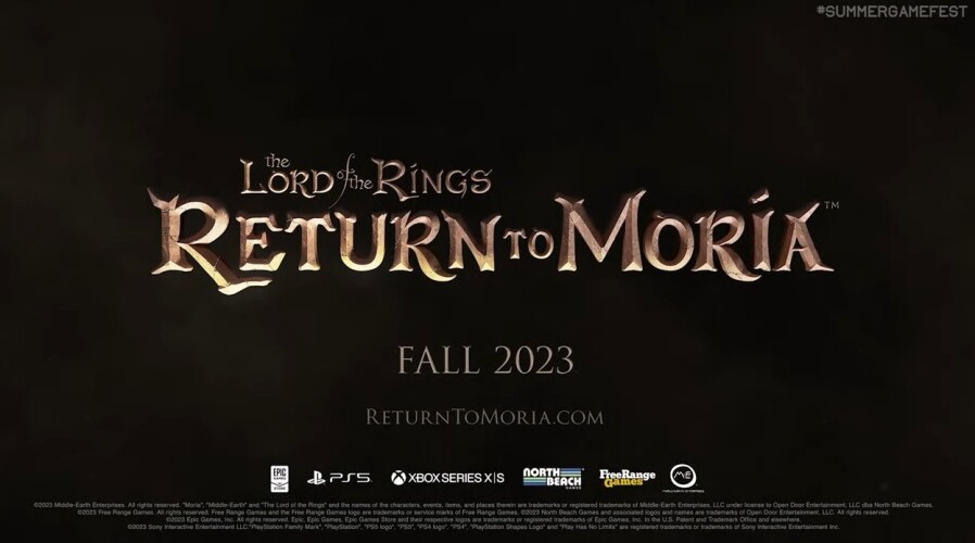 بازی Lord of the Rings: Return to Moria معرفی شد