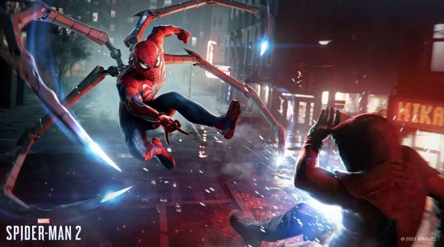 نمایش مرد عنکبوتی و دشمنان در تریلر زمان عرضه بازی Marvel's Spider-Man 2