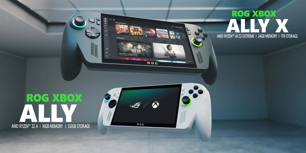 قیمت‌های هر دو مدل کنسول دستی ROG Xbox Ally لو رفتند